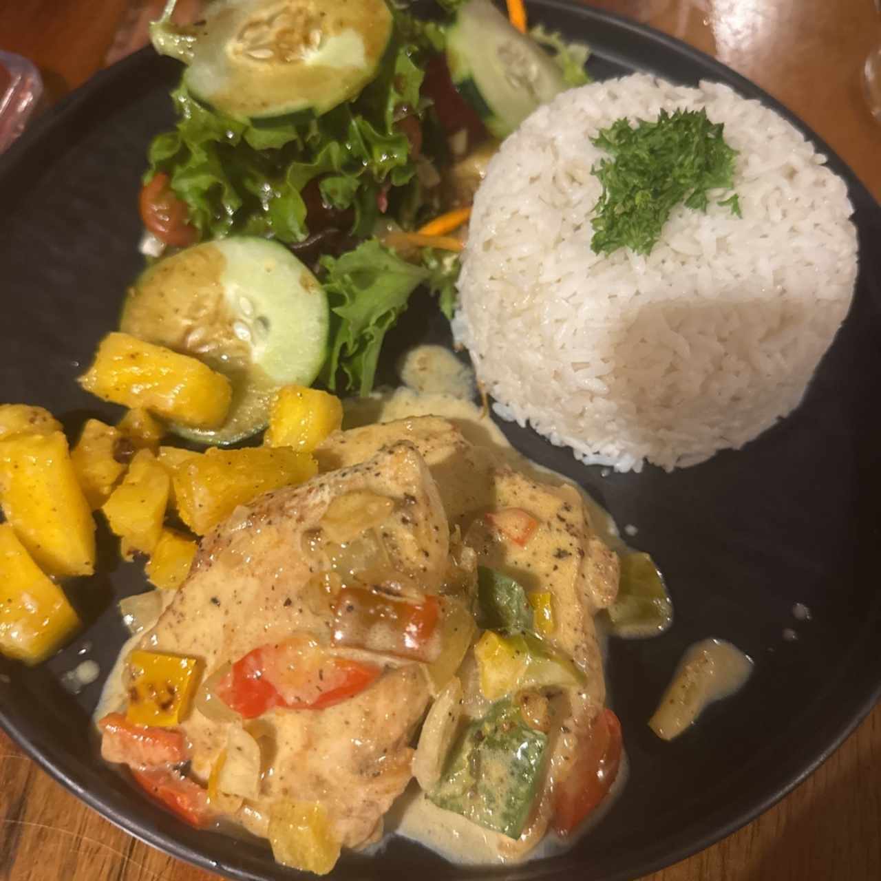Iced Rum Coconut Chicken