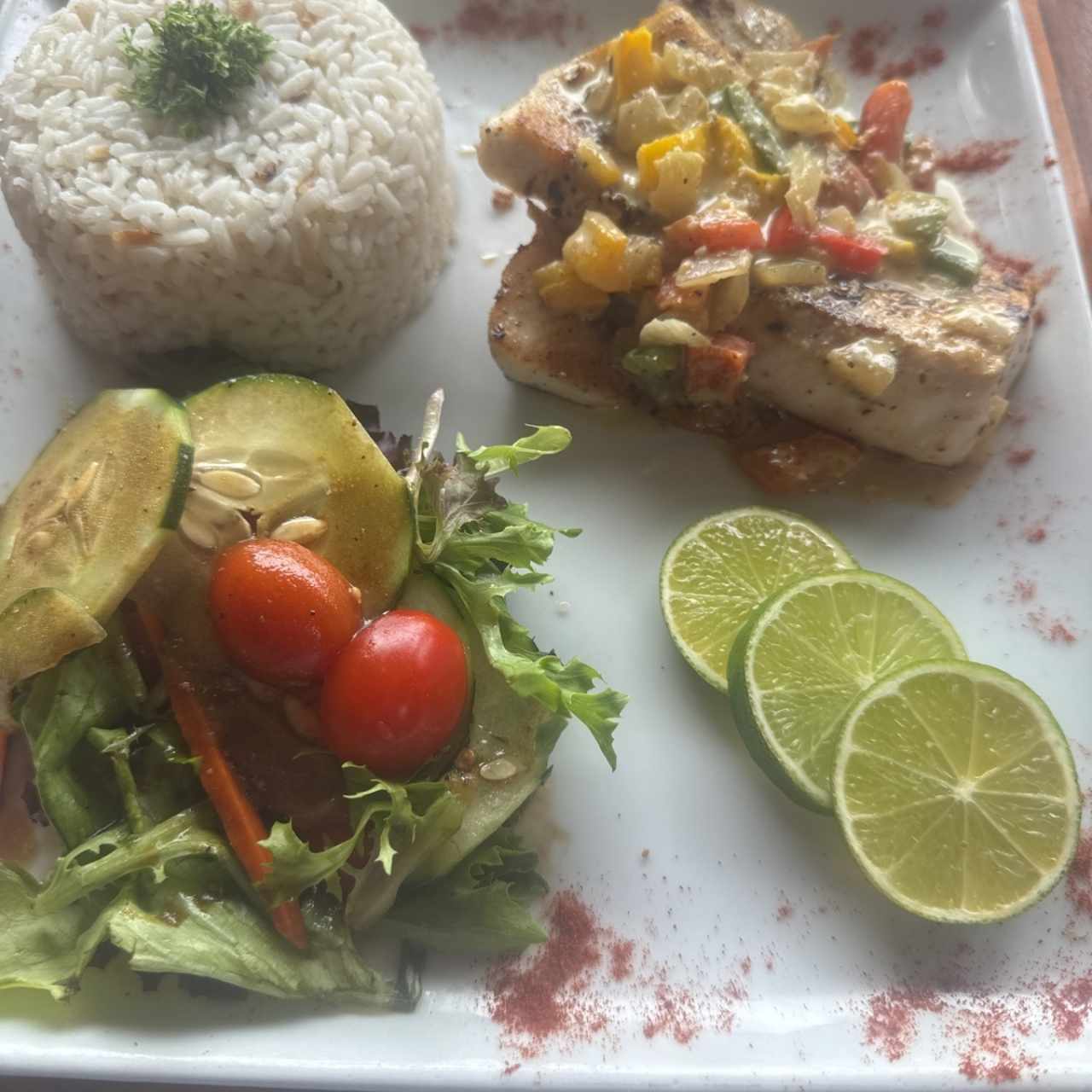 Pargo al coco