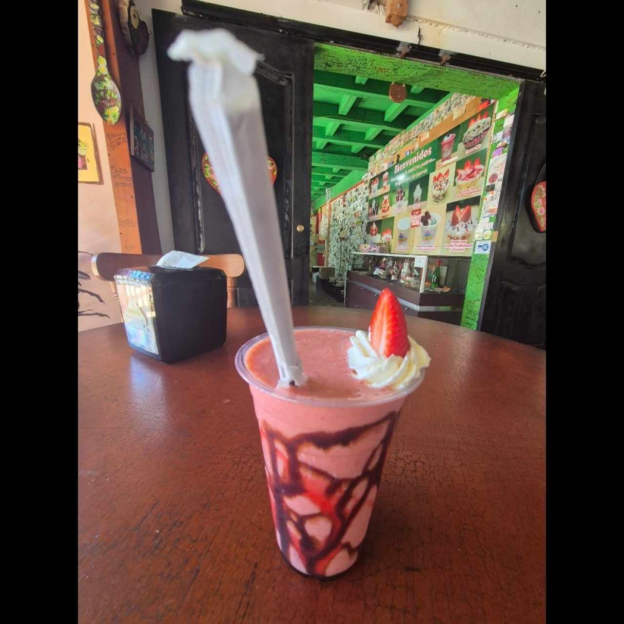 BATIDO DE FRESA