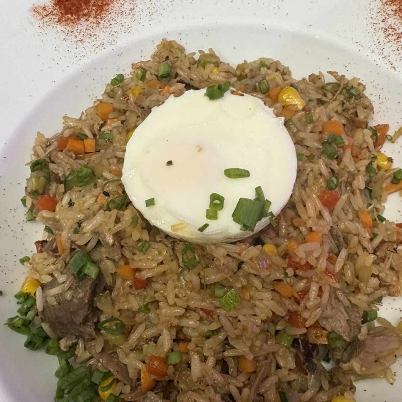 Arroz Cantonés con Cerdo