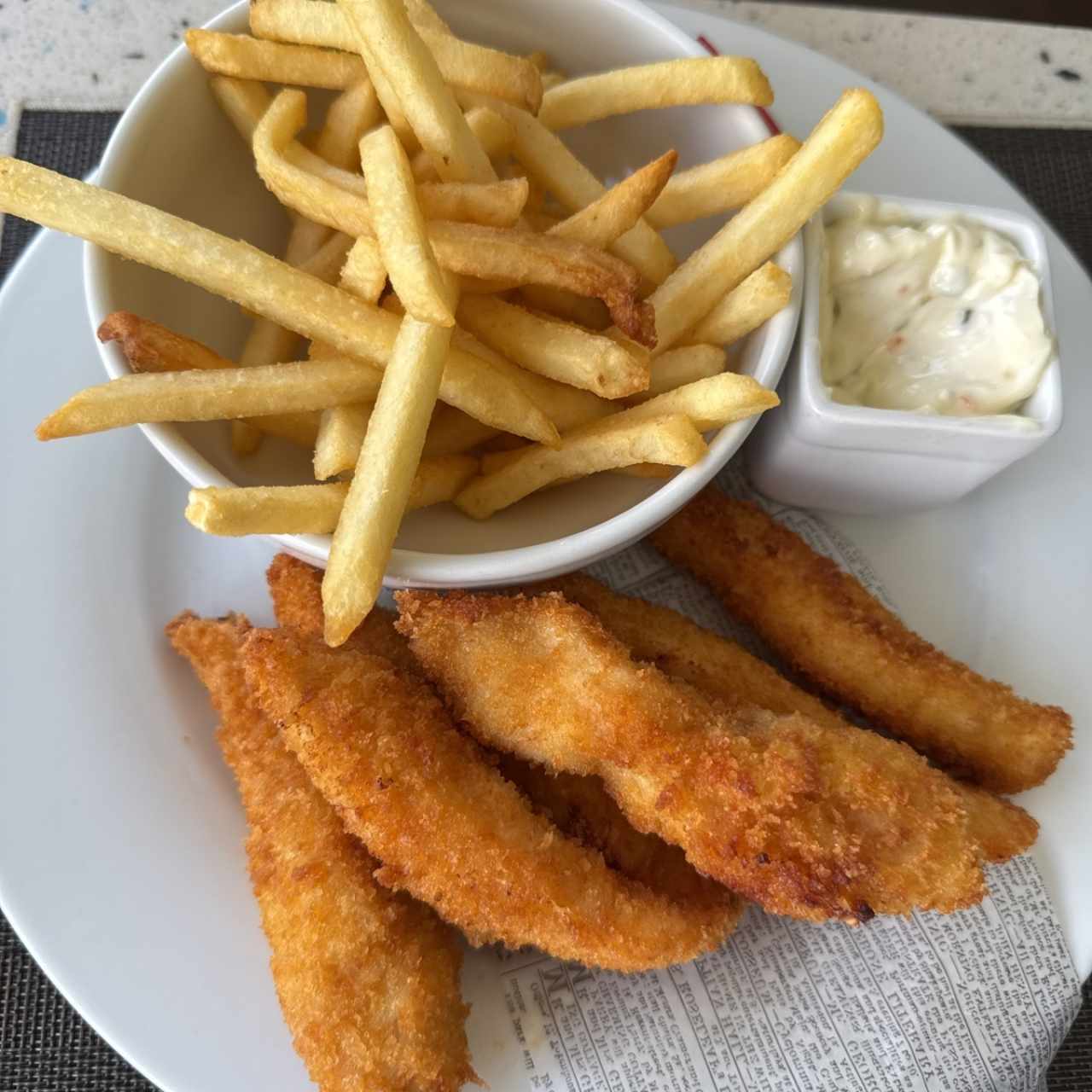 Deditos de pollo