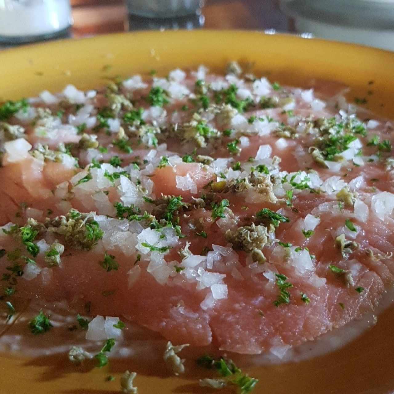 Carpaccio de Salmón 