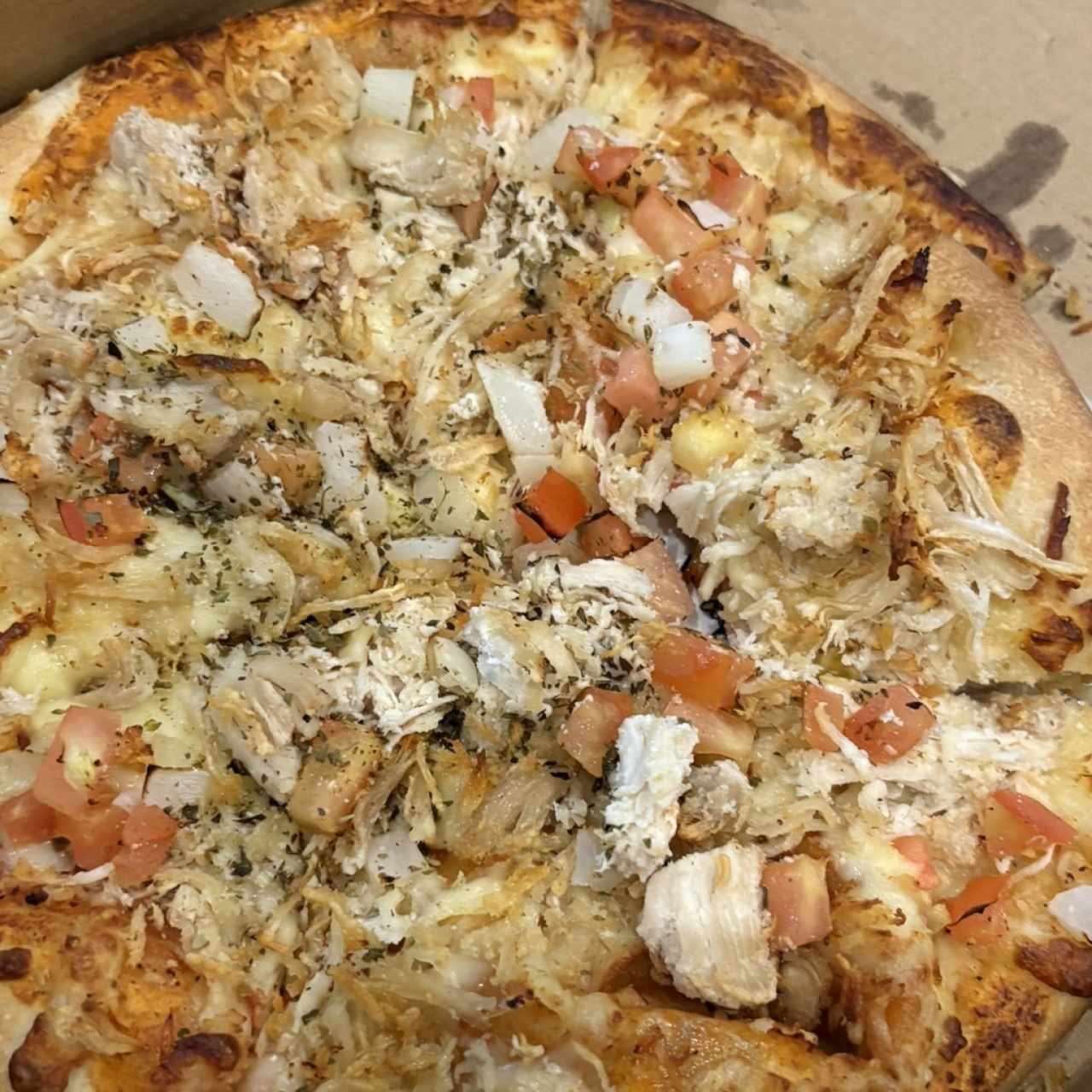 Pizza de pollo especial