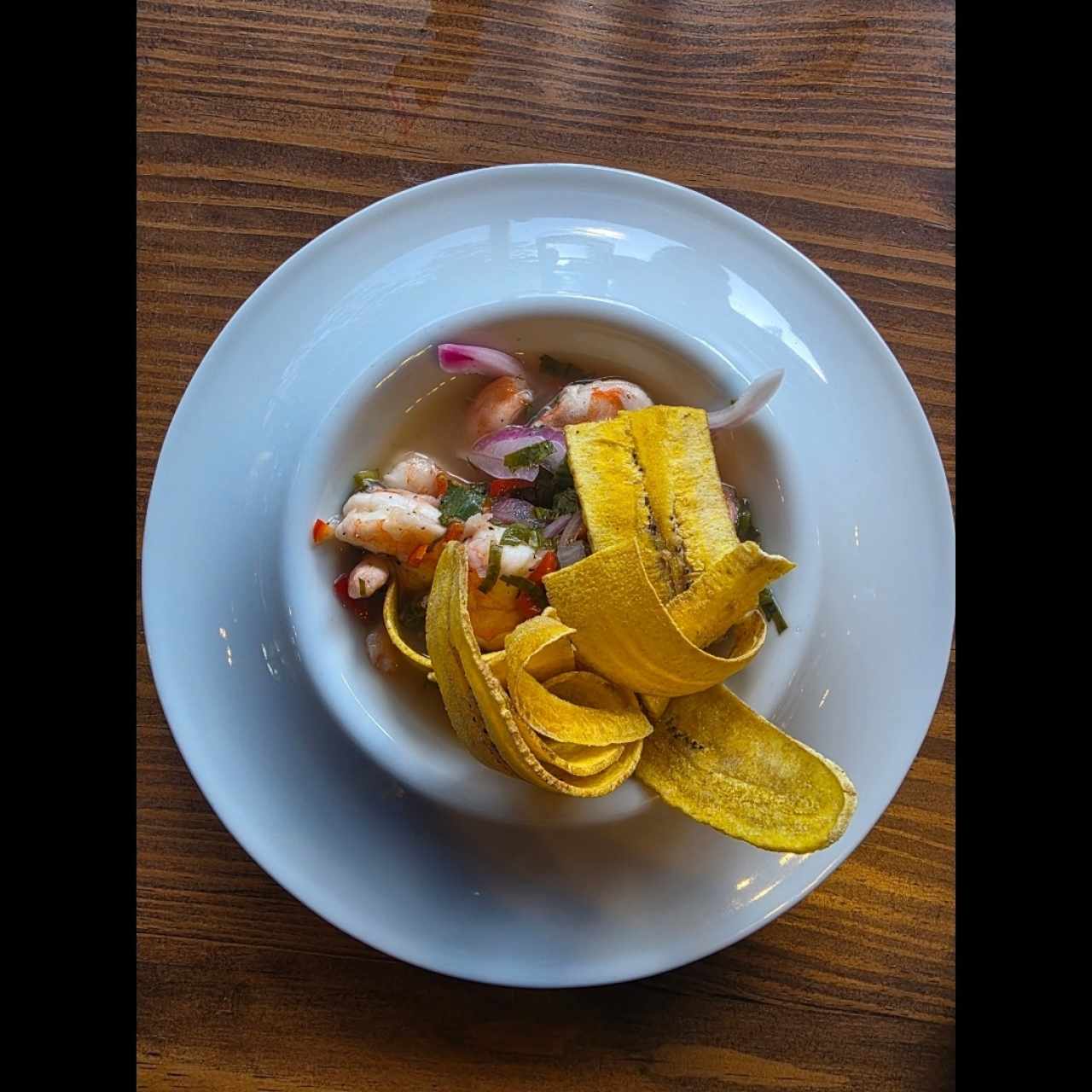 Entradas - Ceviche de Camarones