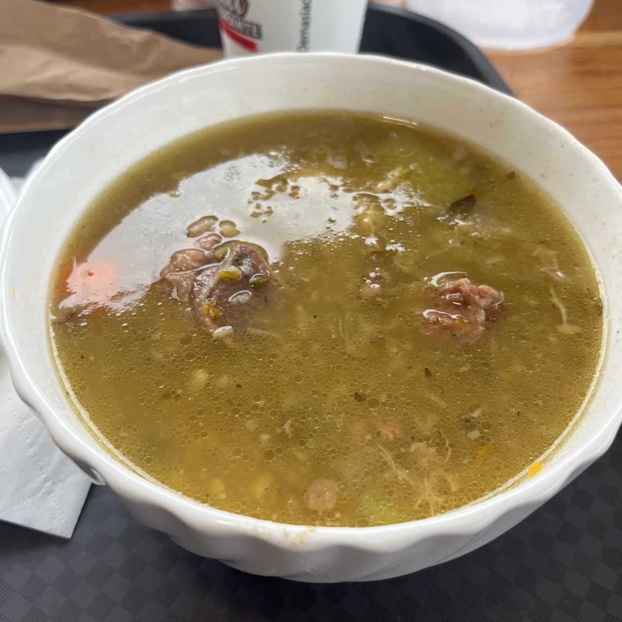 Sopa de costilla