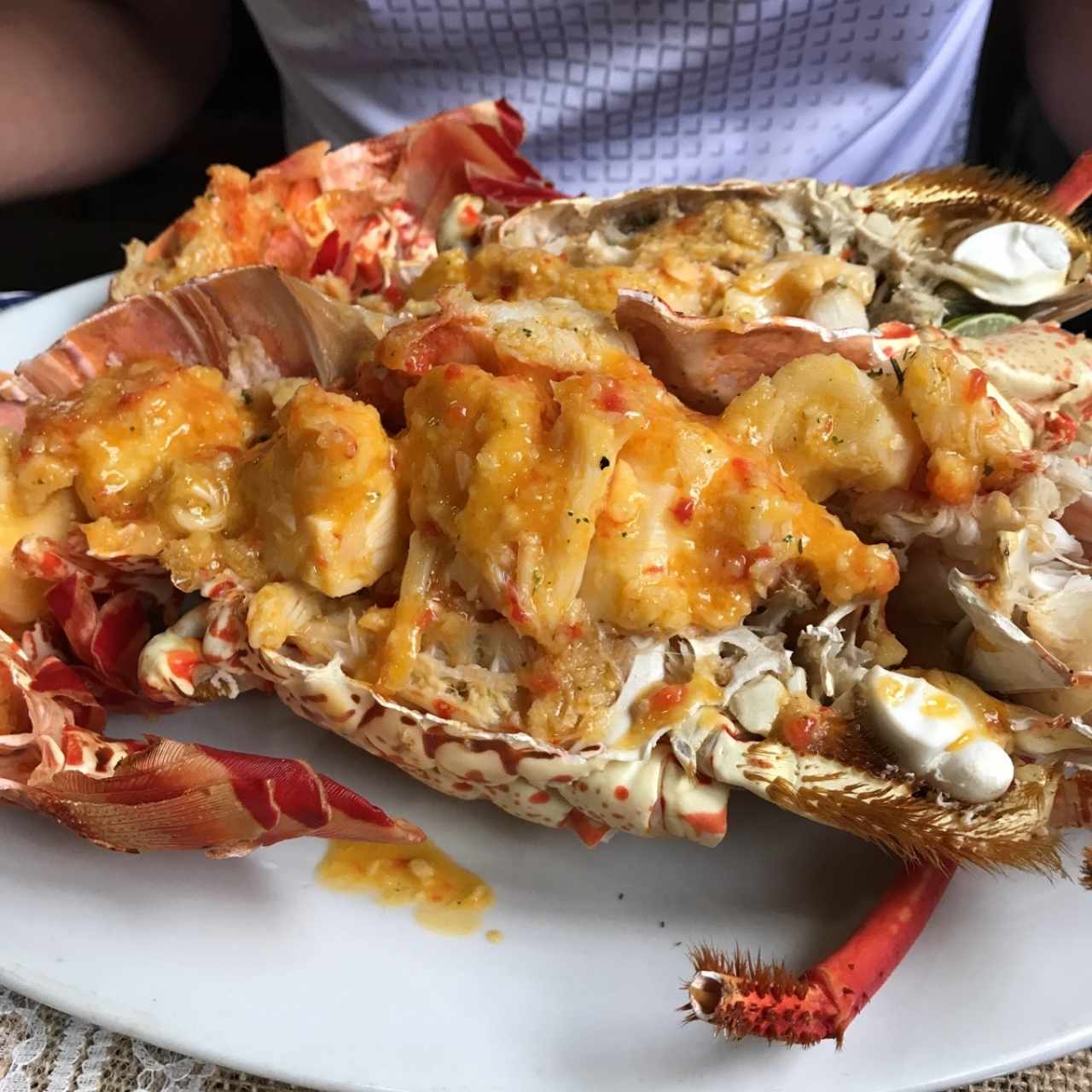 langosta al ajillo