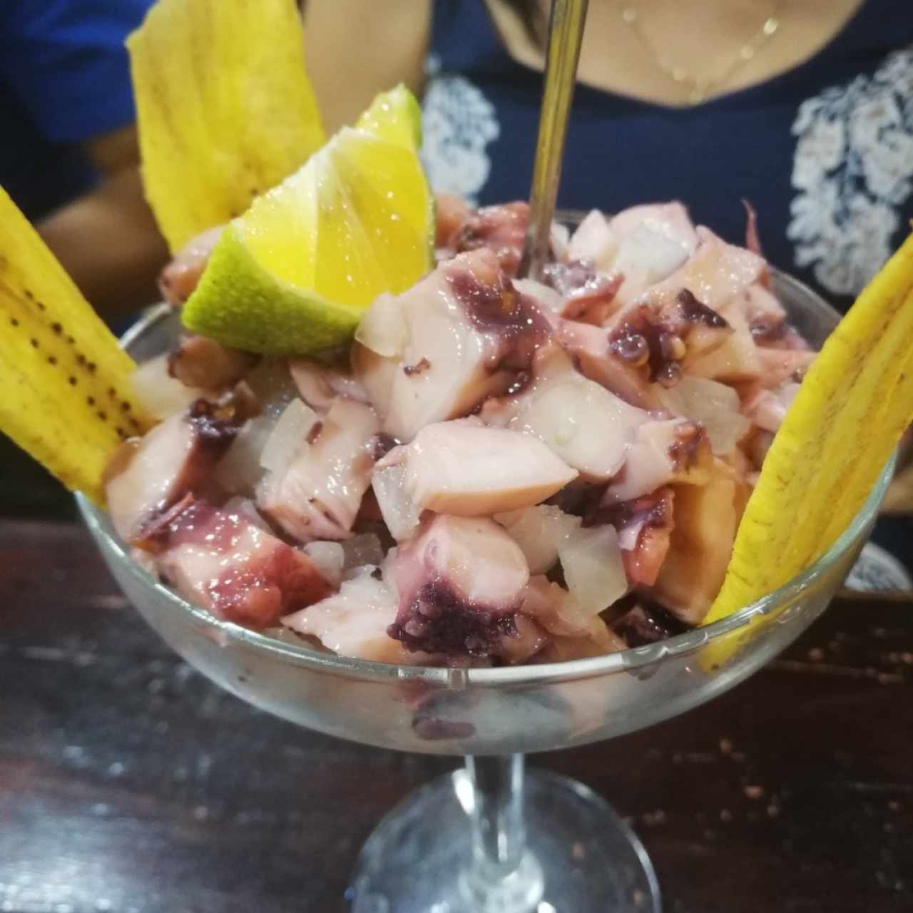 ceviche de pulpo 