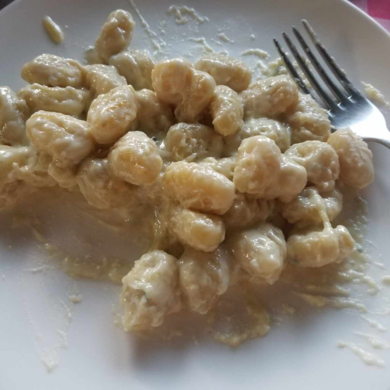 ñoquis 4 quesos