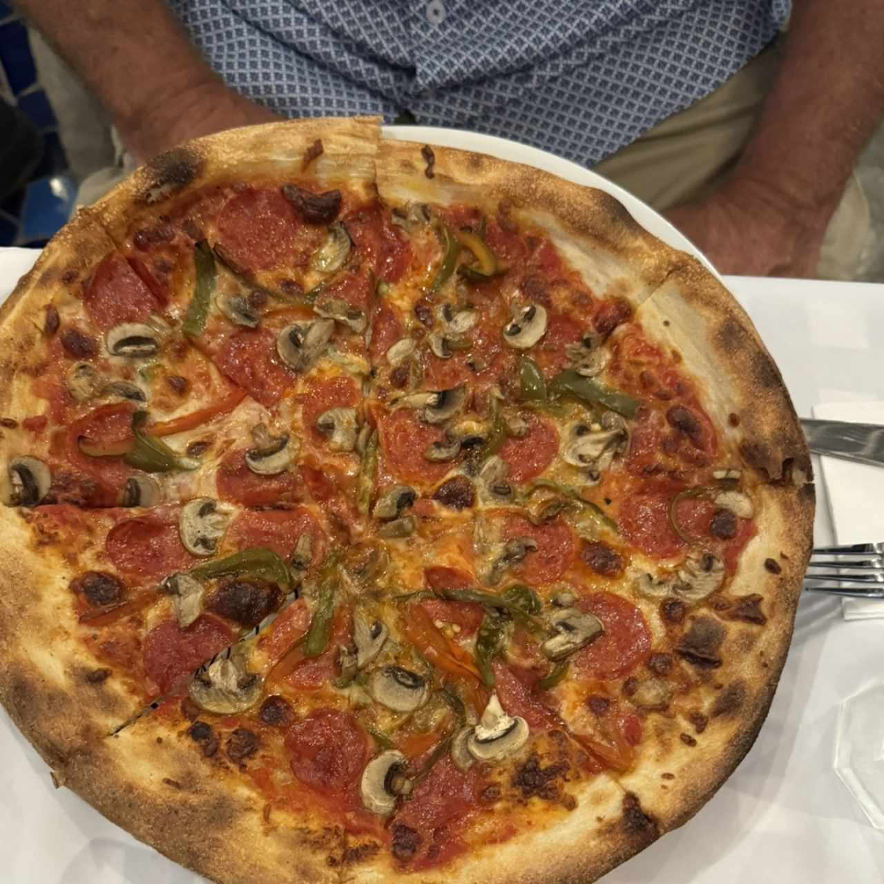 Pizza de pepoeroni