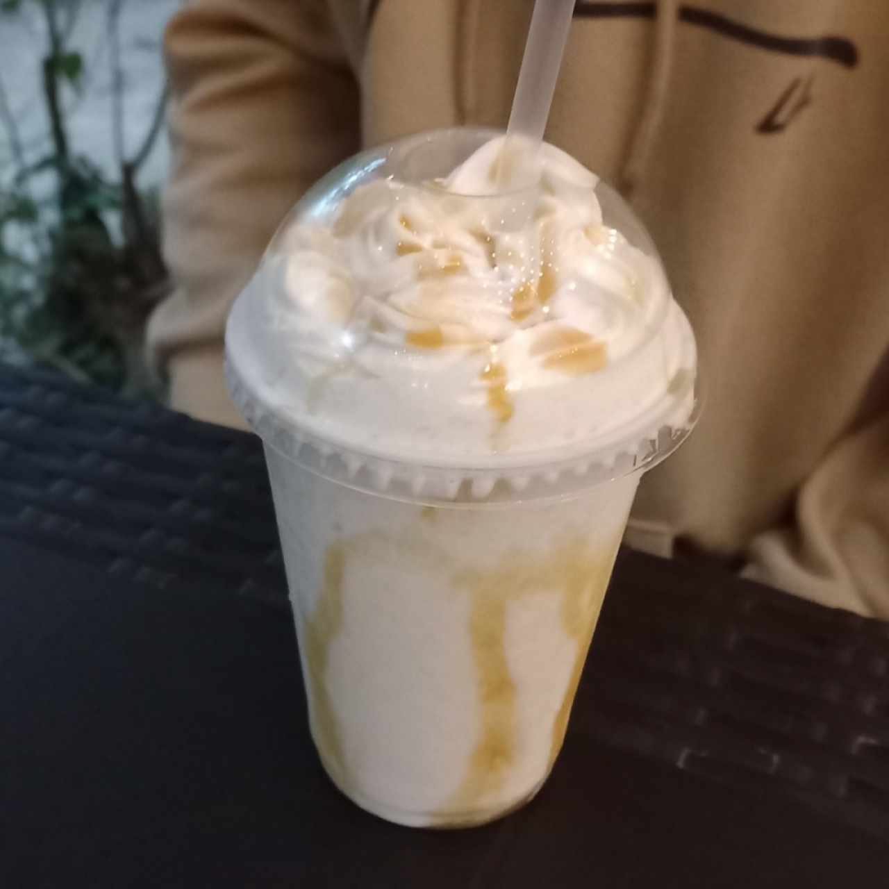 Frappé de chocolate blanco