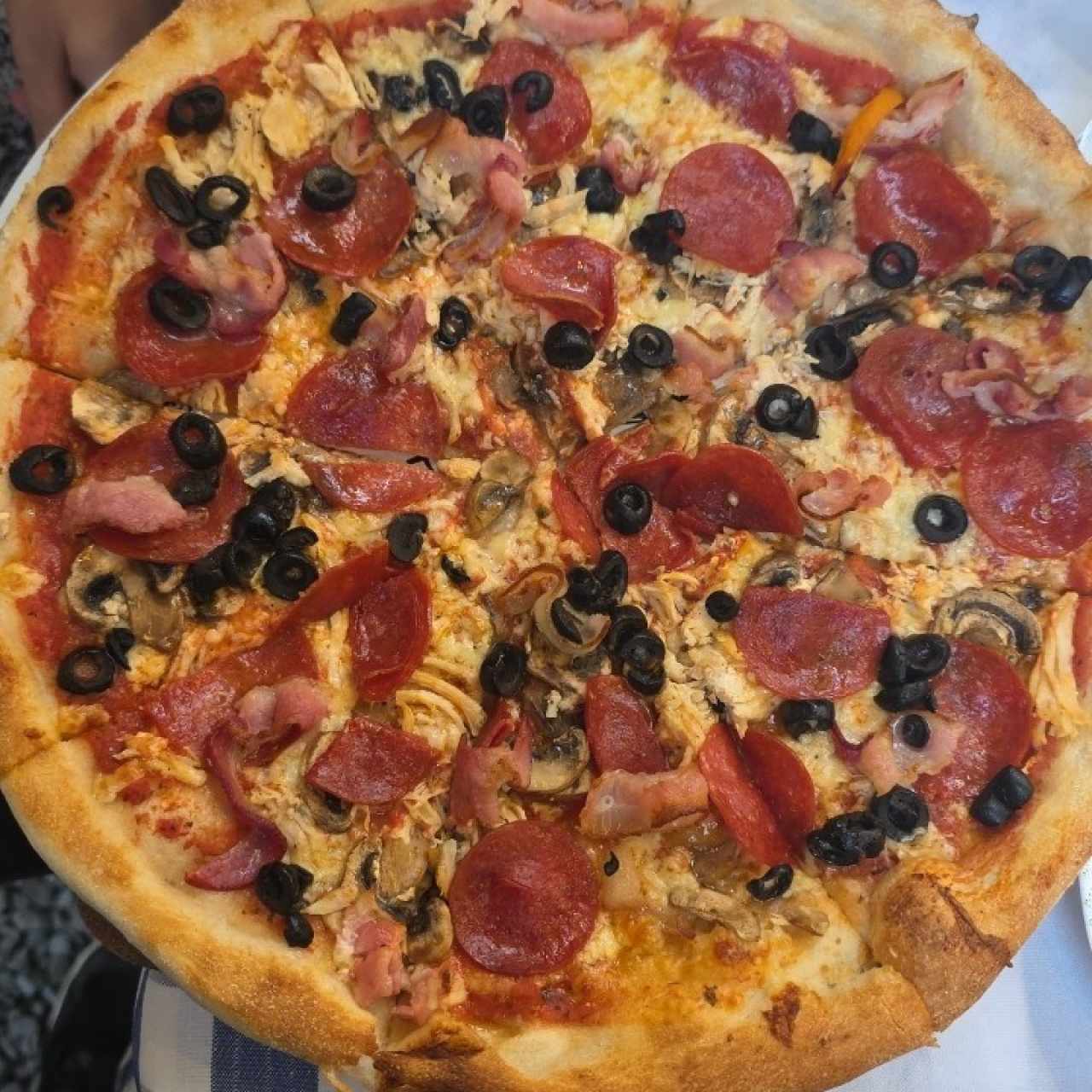 pizza de combinacion