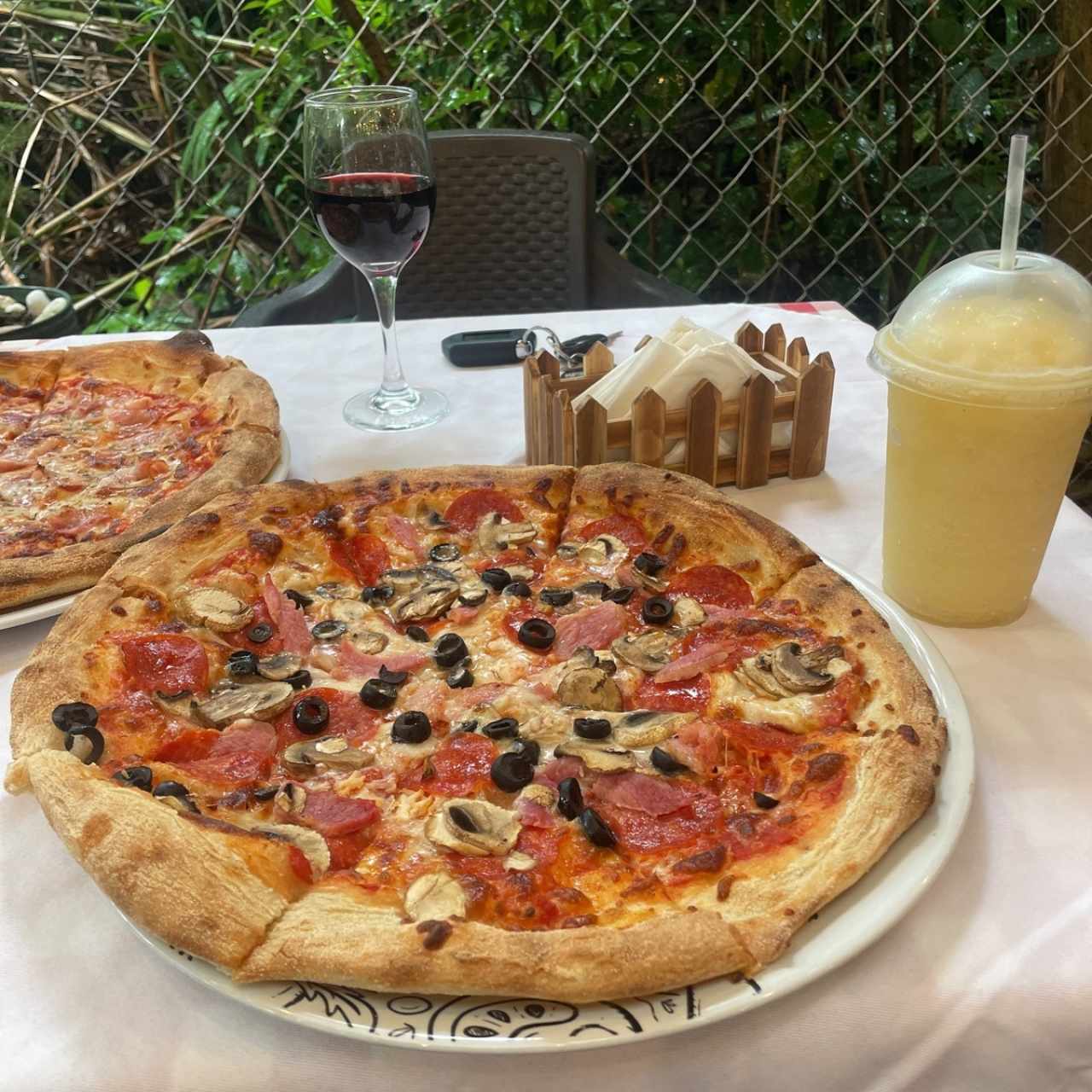 Pizza de combinación 