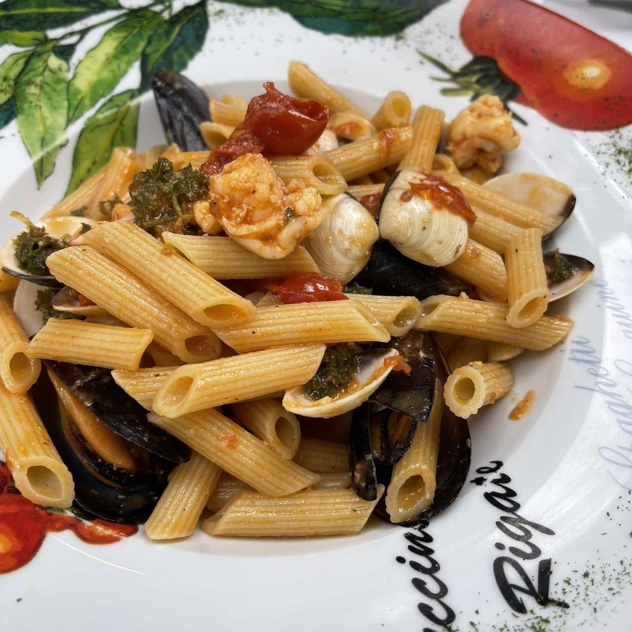 PASTAS NUEVAS - SPAGHETTI AL SCOGLIO