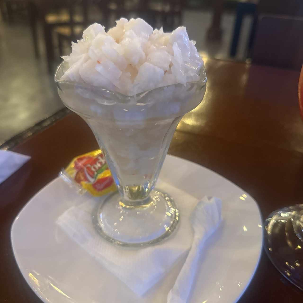 Ceviche de corvina