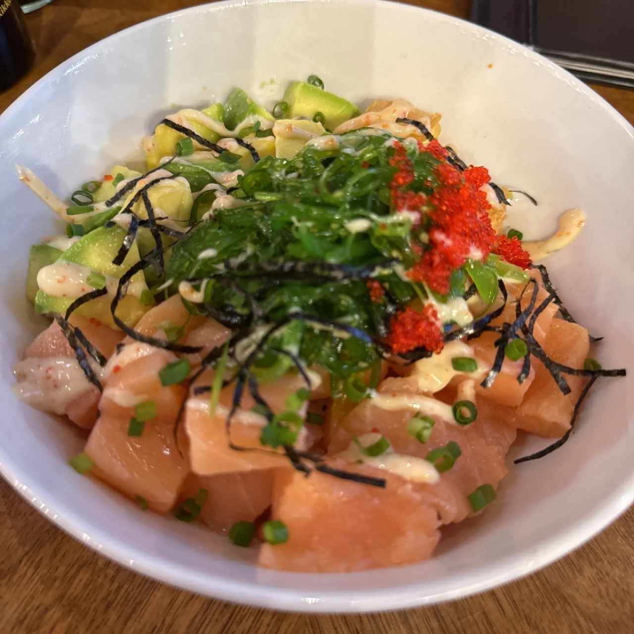 Poke De Salmon Y Atun