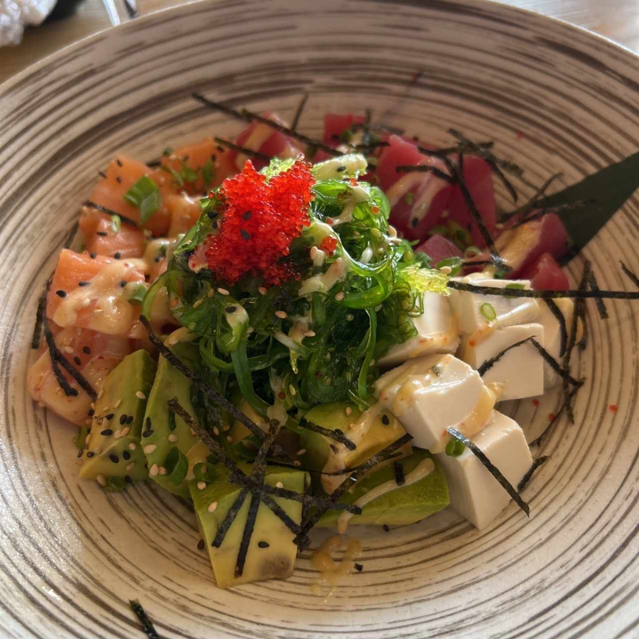 Poke De Salmon Y Atun