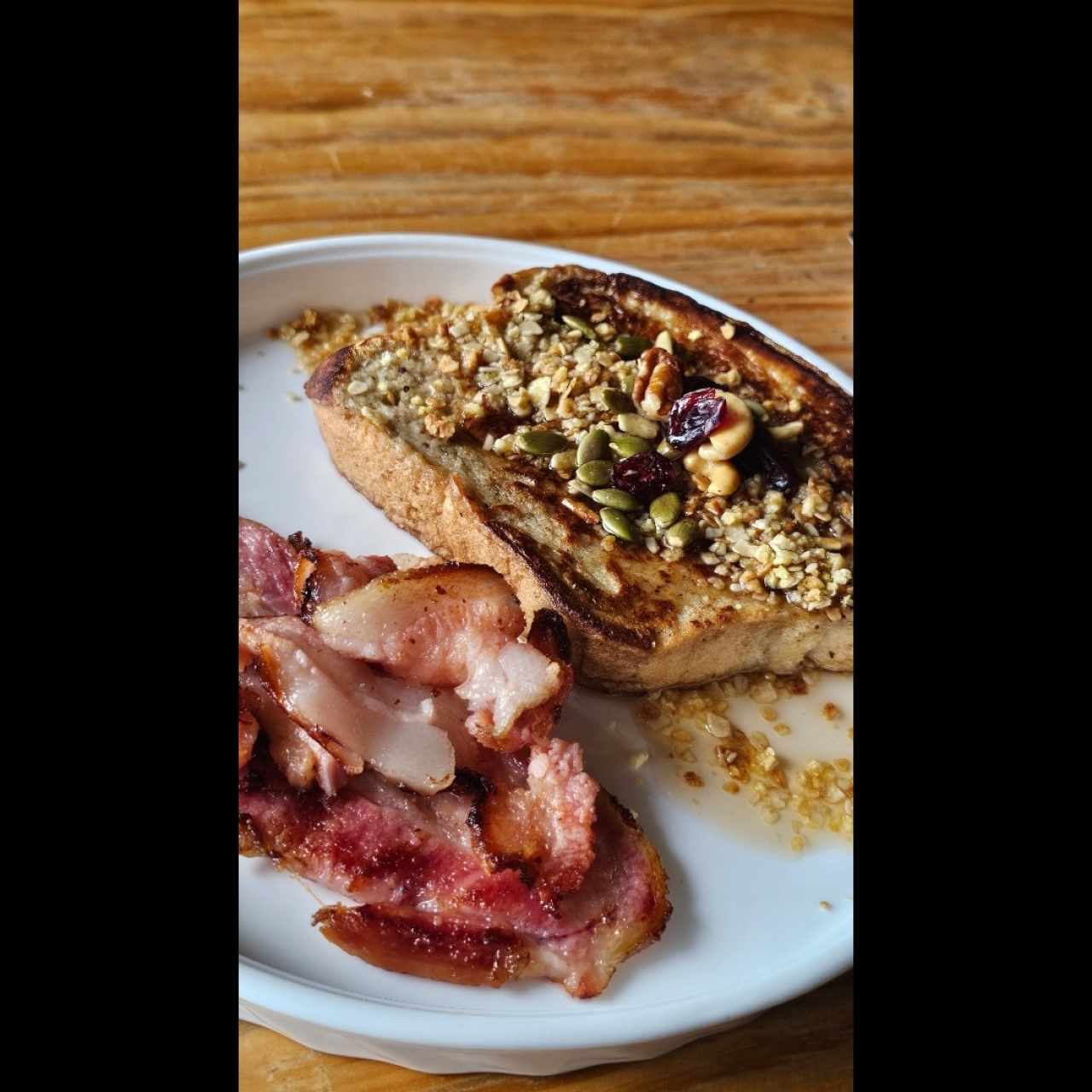 Tostada Francesa y Bacon