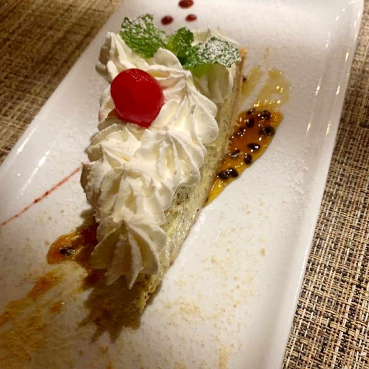 Pie de Maracuyá