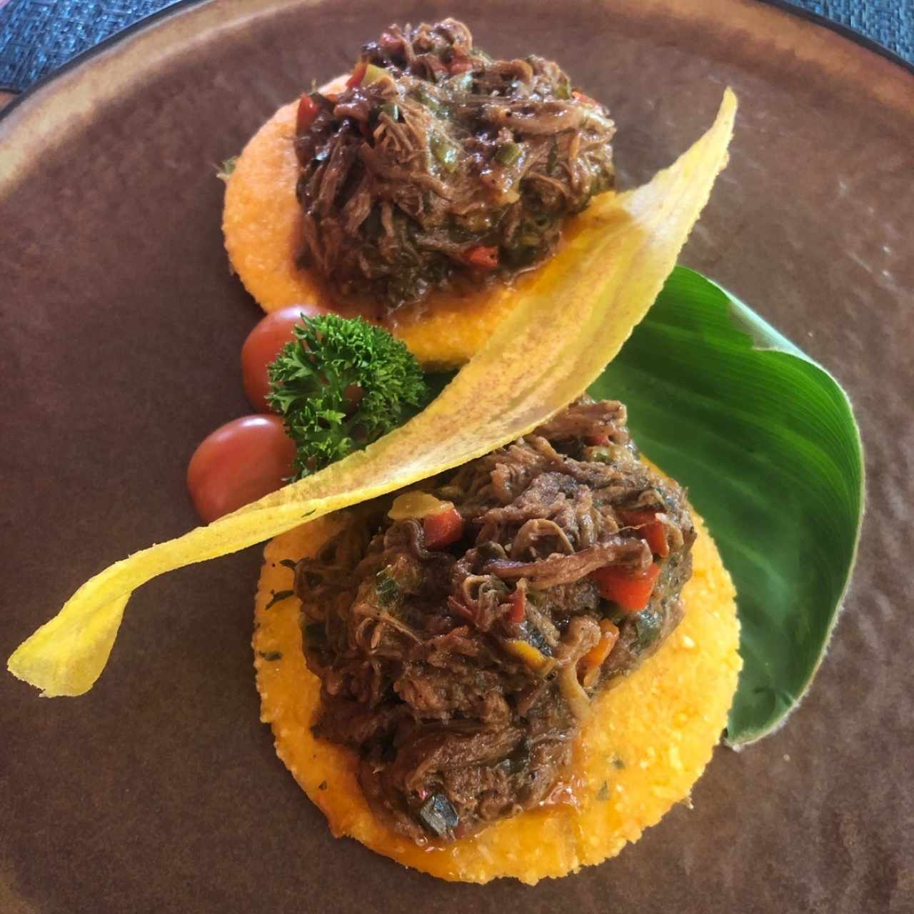 Tortillas con ropa vieja
