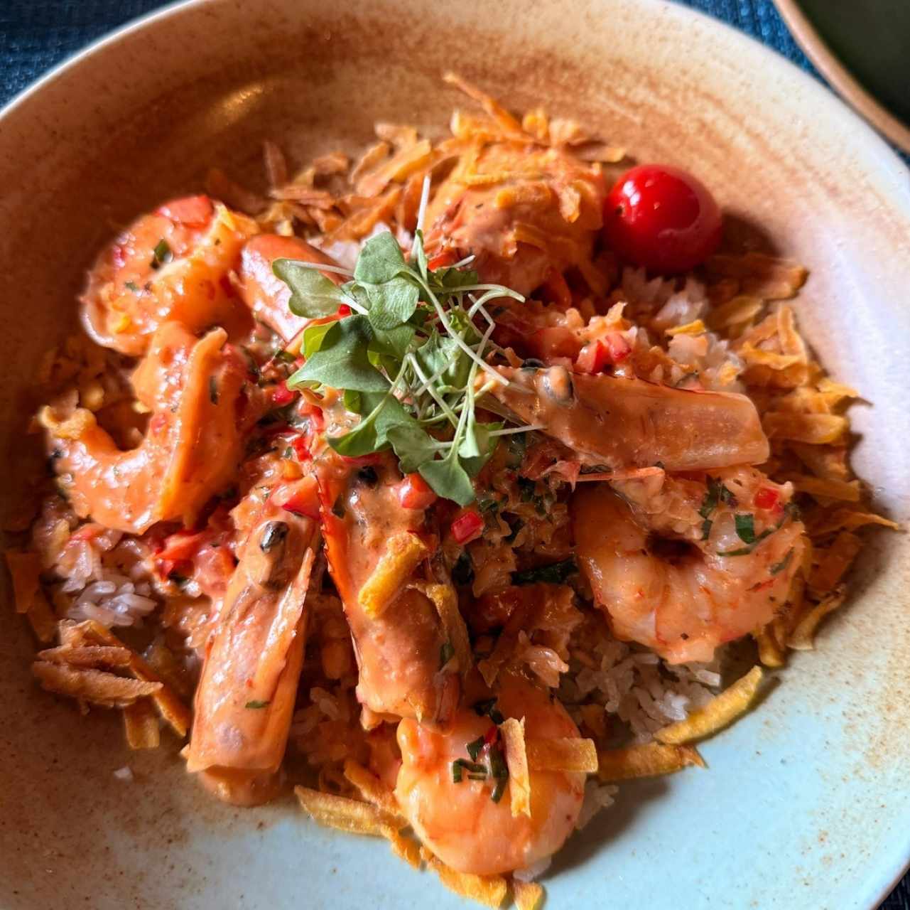 Langostinos a la Pedrada