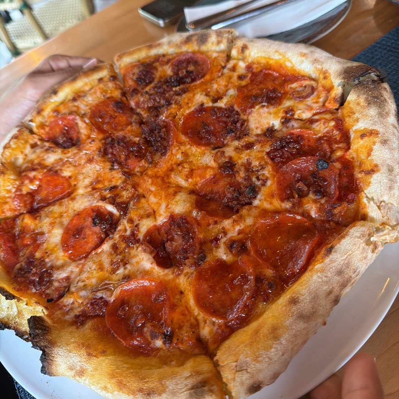 Pizzas - Tocino y Miel