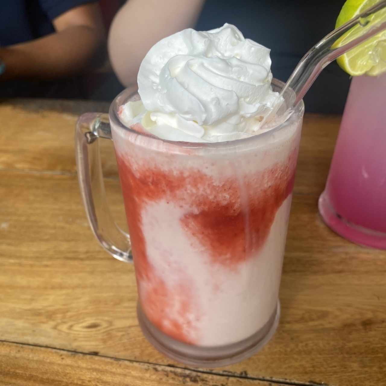 Malteada de fresa