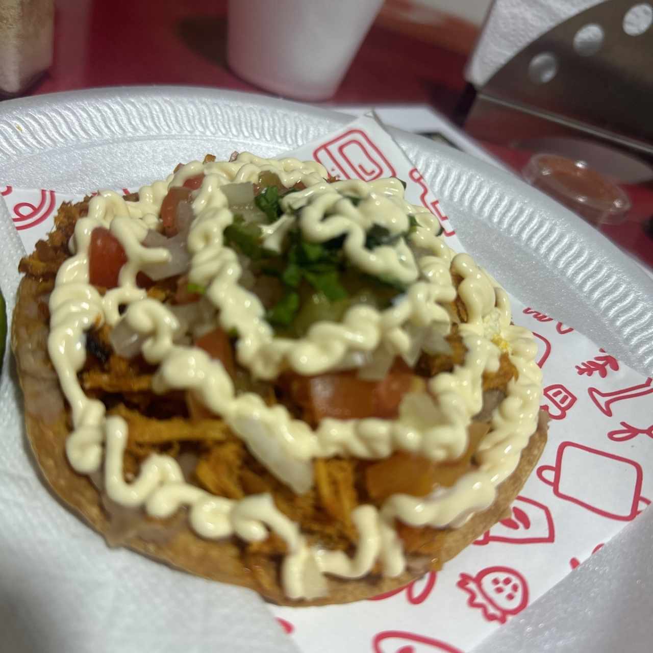 Tostada de Cochinita Pibil