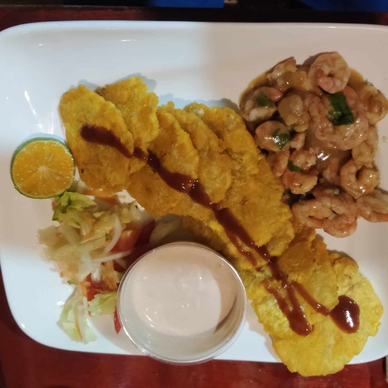 Camarones al ajillo