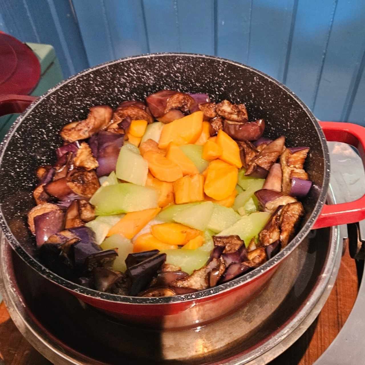 vegetales salteados
