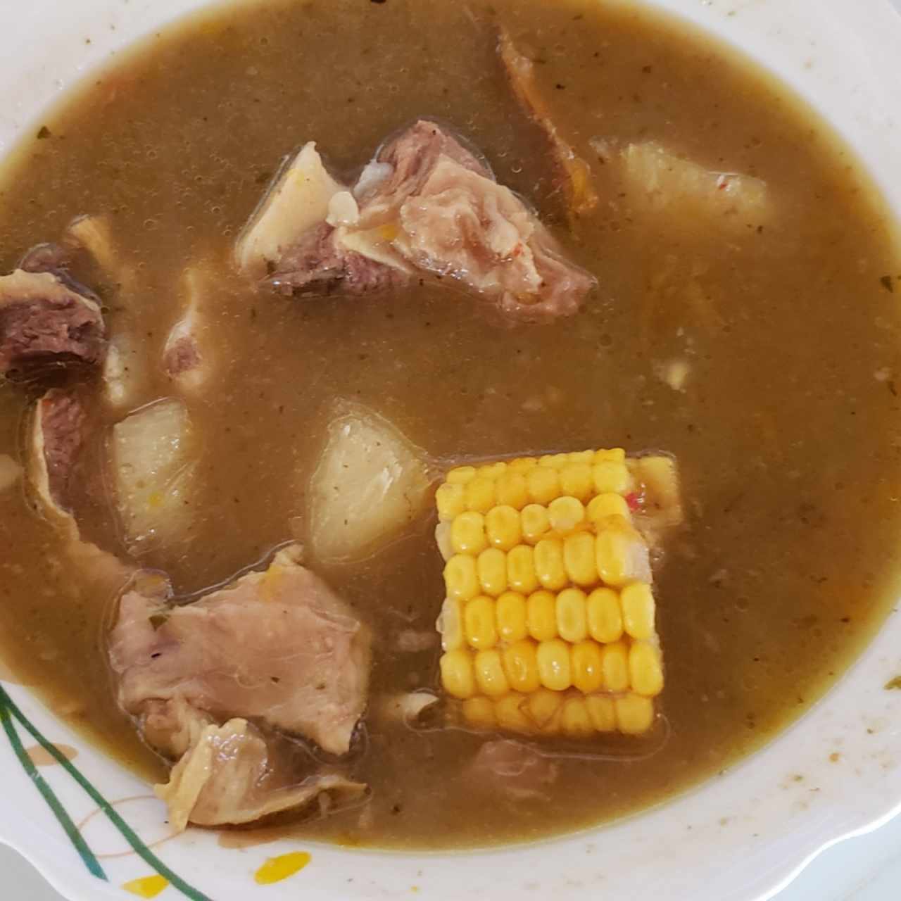 sopa de Costillas