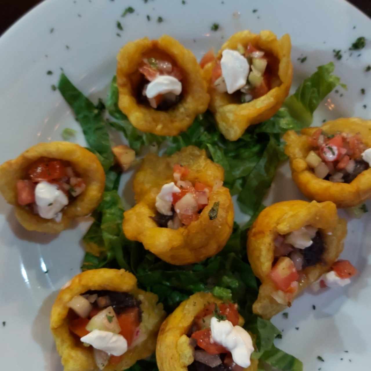 Entradas - Snacks - Fried Plantains - Patacones