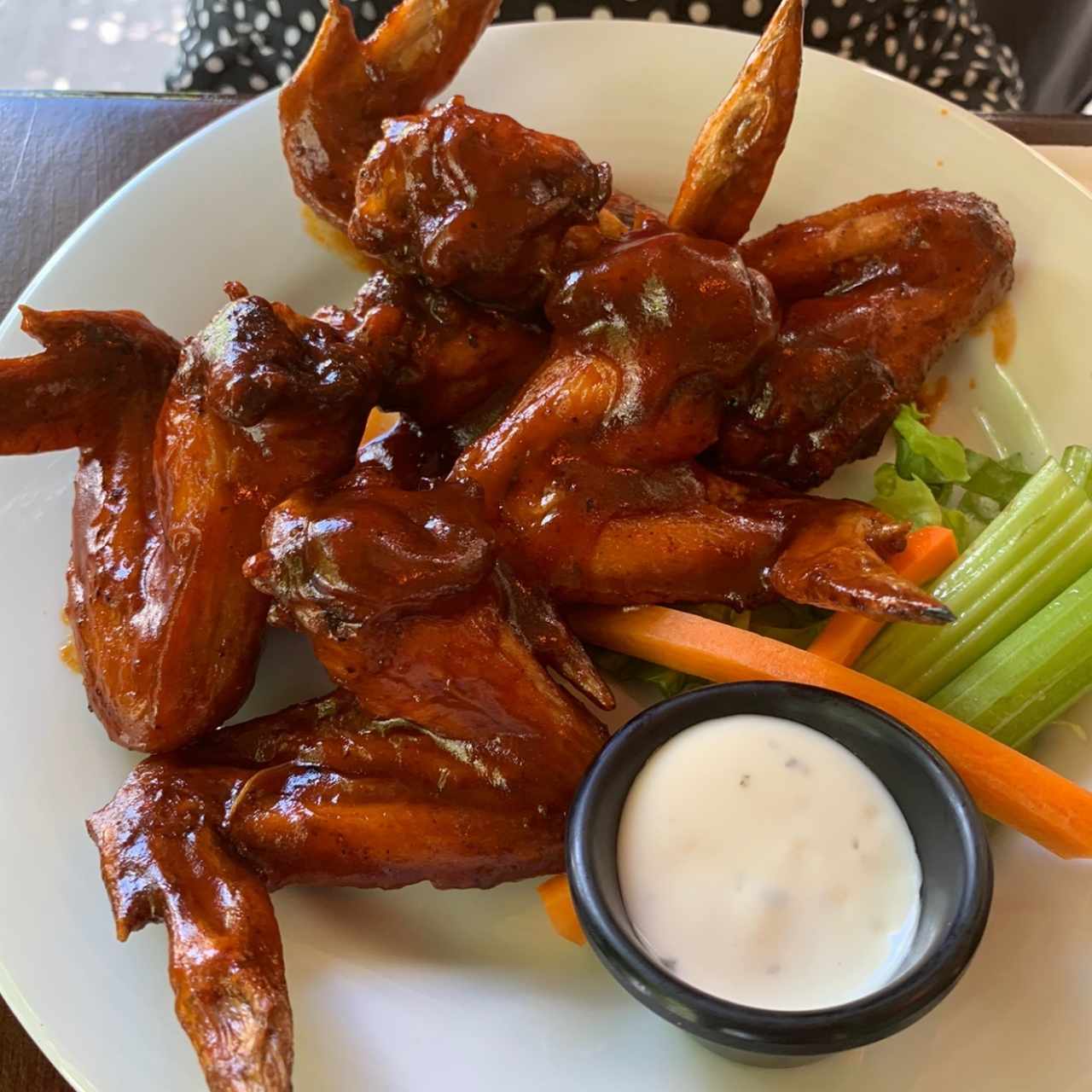 Honey BBQ wings