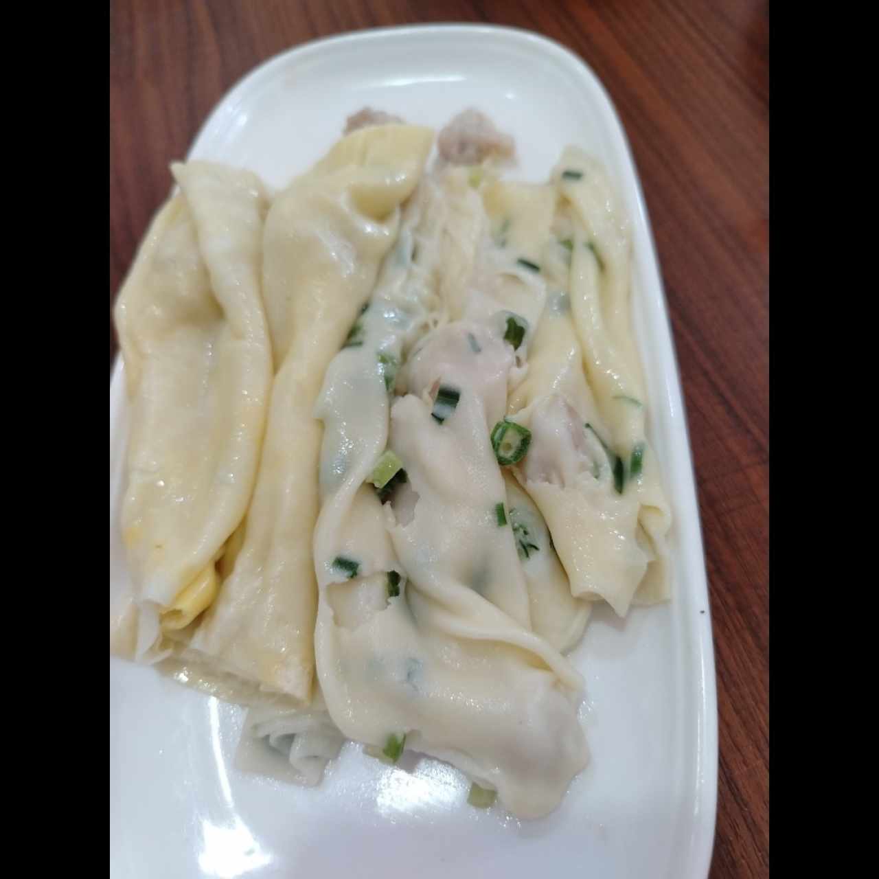 Chion fan de puerco liso con huevo