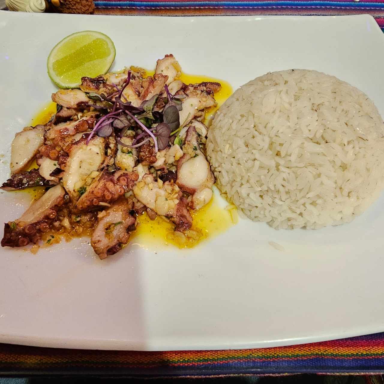 Pulpo al ajillo
