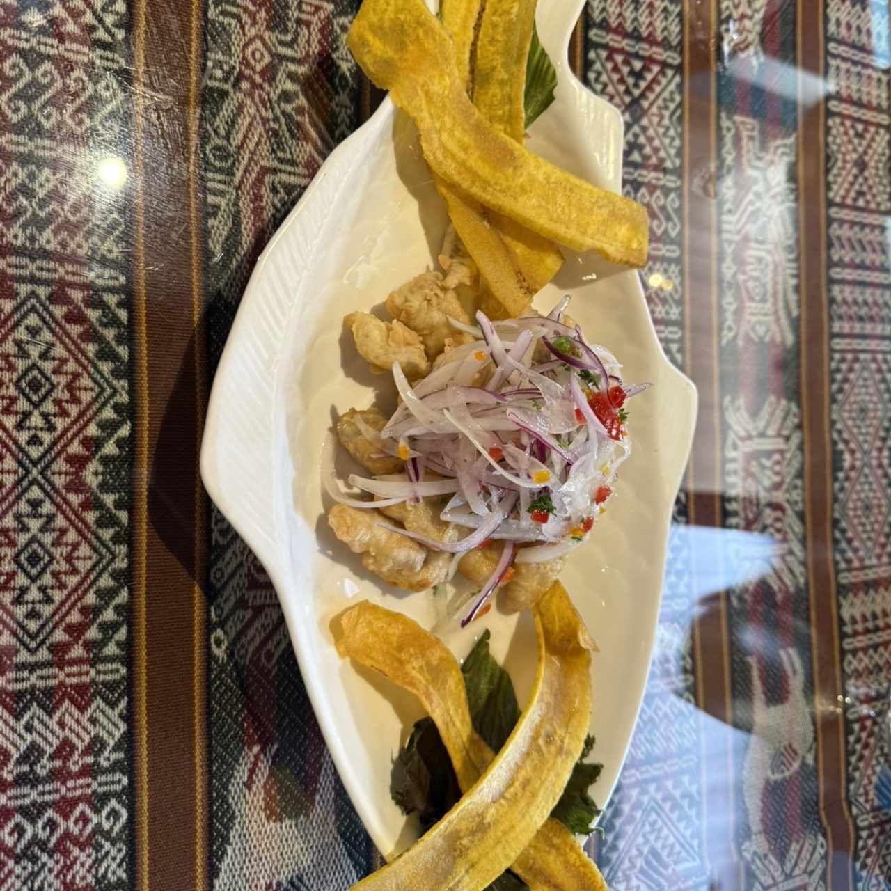 Ceviche frito