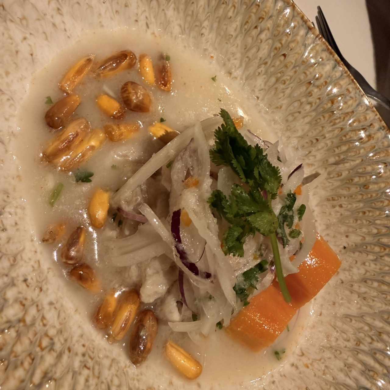 Ceviche de pescado