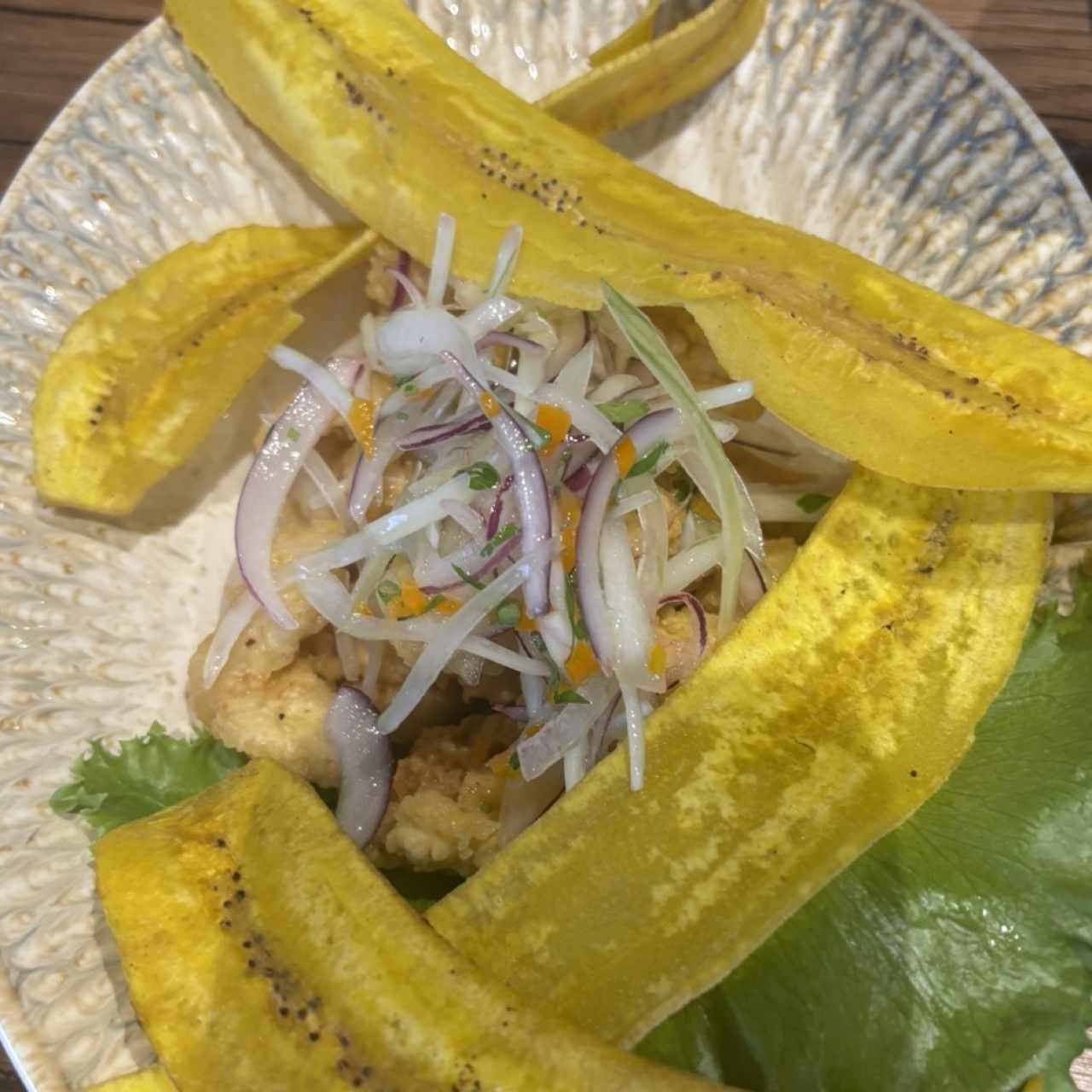 Ceviche frito