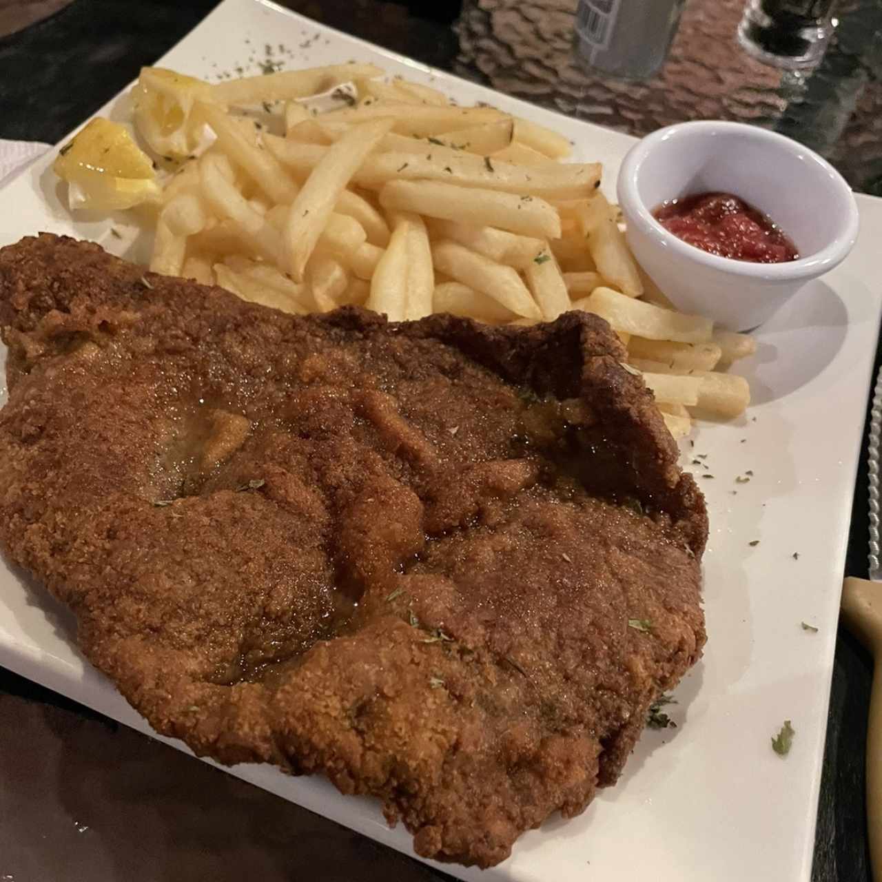 Milanesa de res 