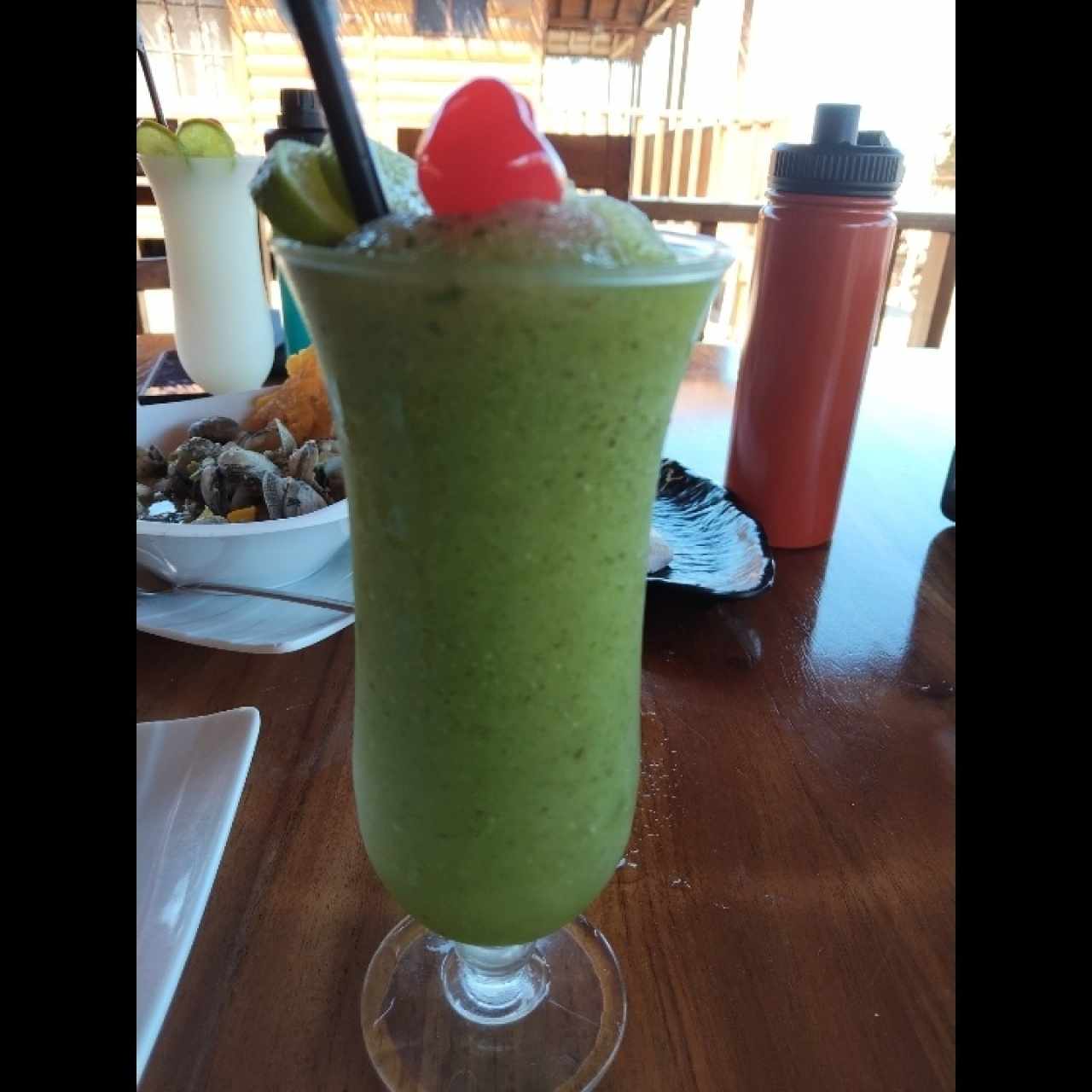 Limonada con menta