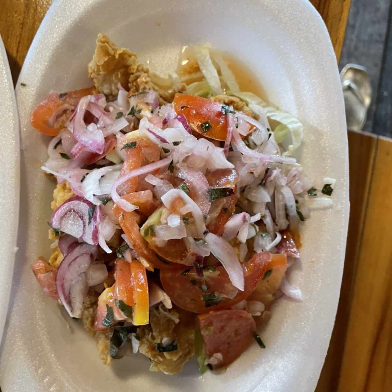 Ceviche frito