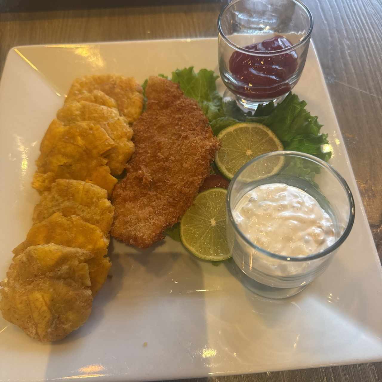 Menú ejecutivo filete de pescado