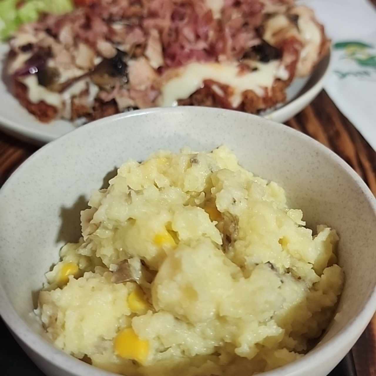 Puré de Papa con maíz
