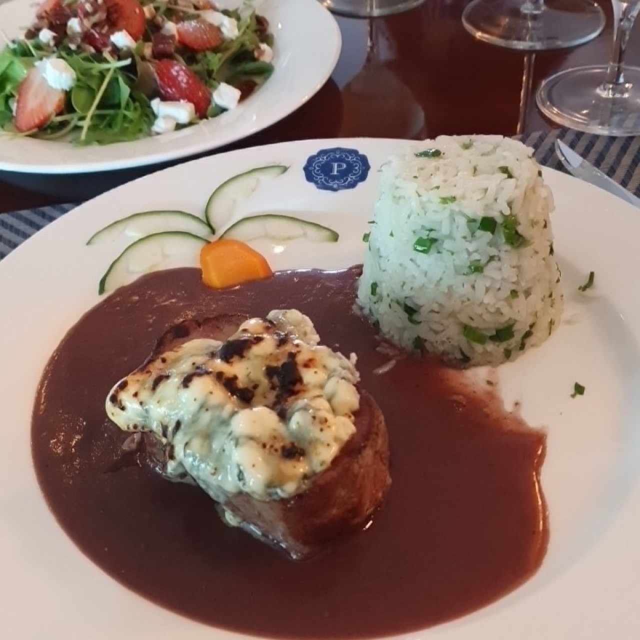Carne gratinada