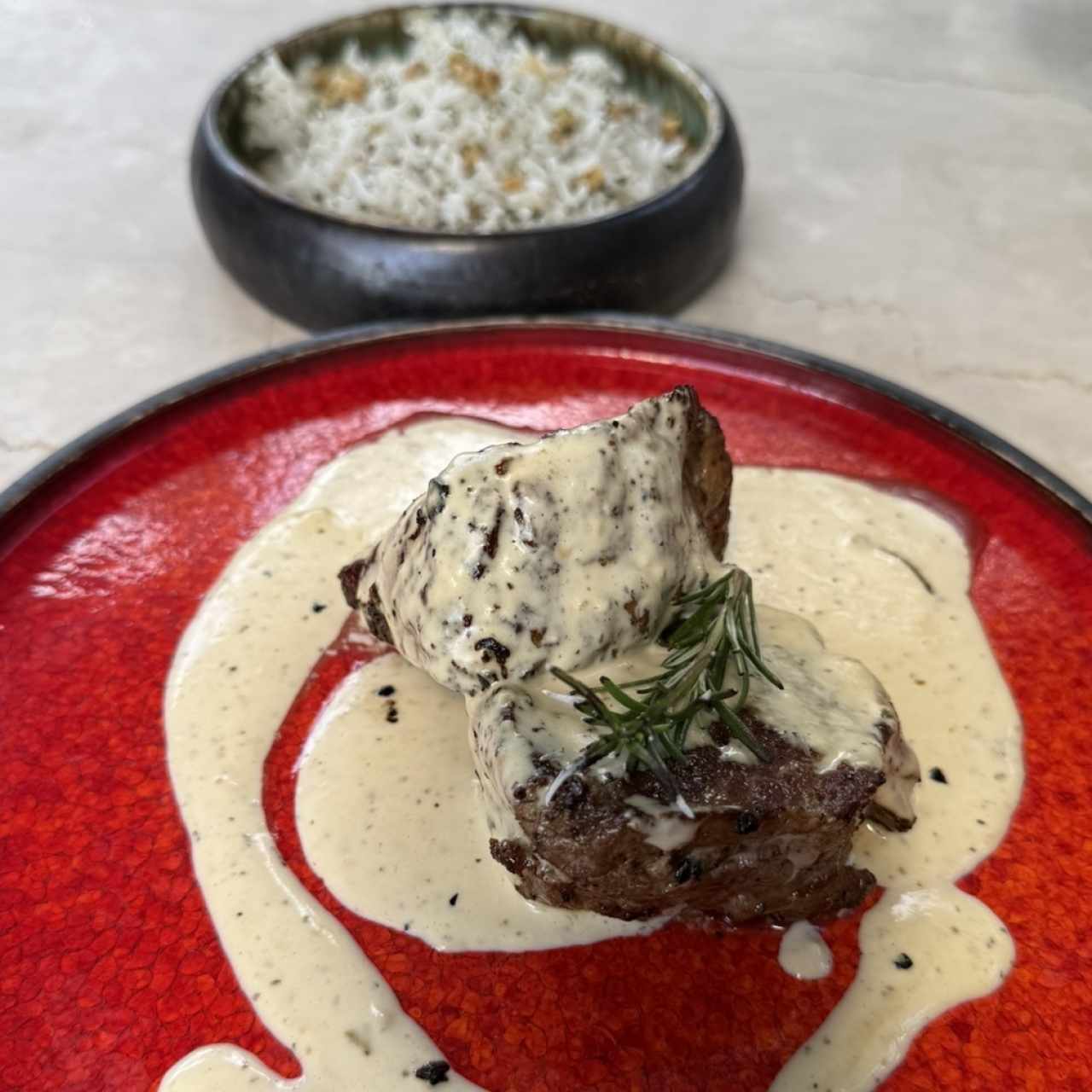 Filete de Res a la Pimienta