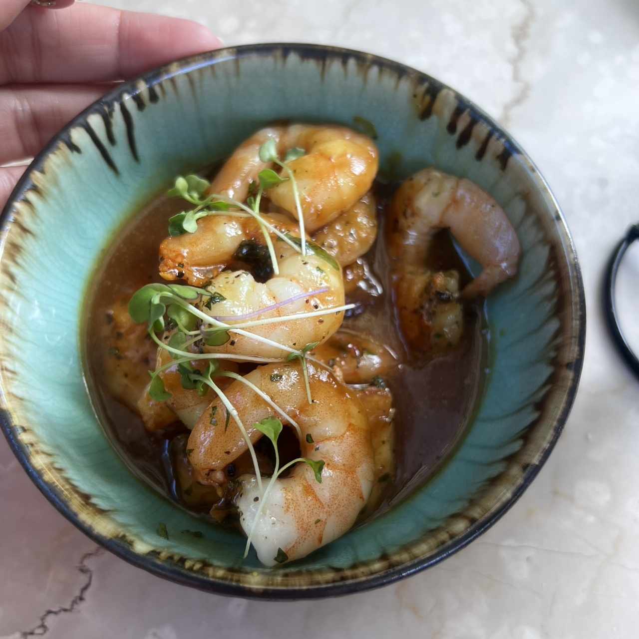 Caracoral's Kitchen - Camarones la chinita