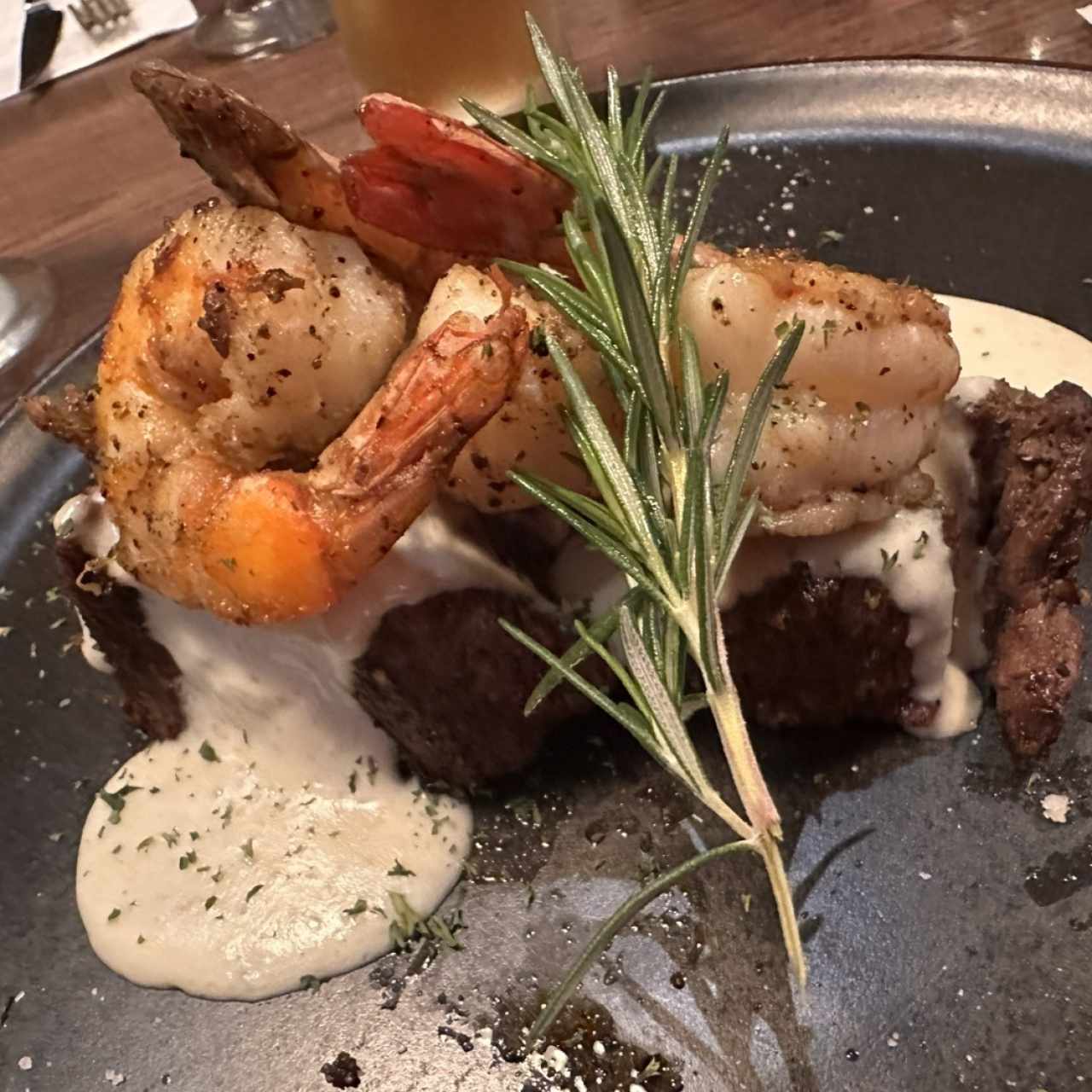 Filete de res Mar y Tierra