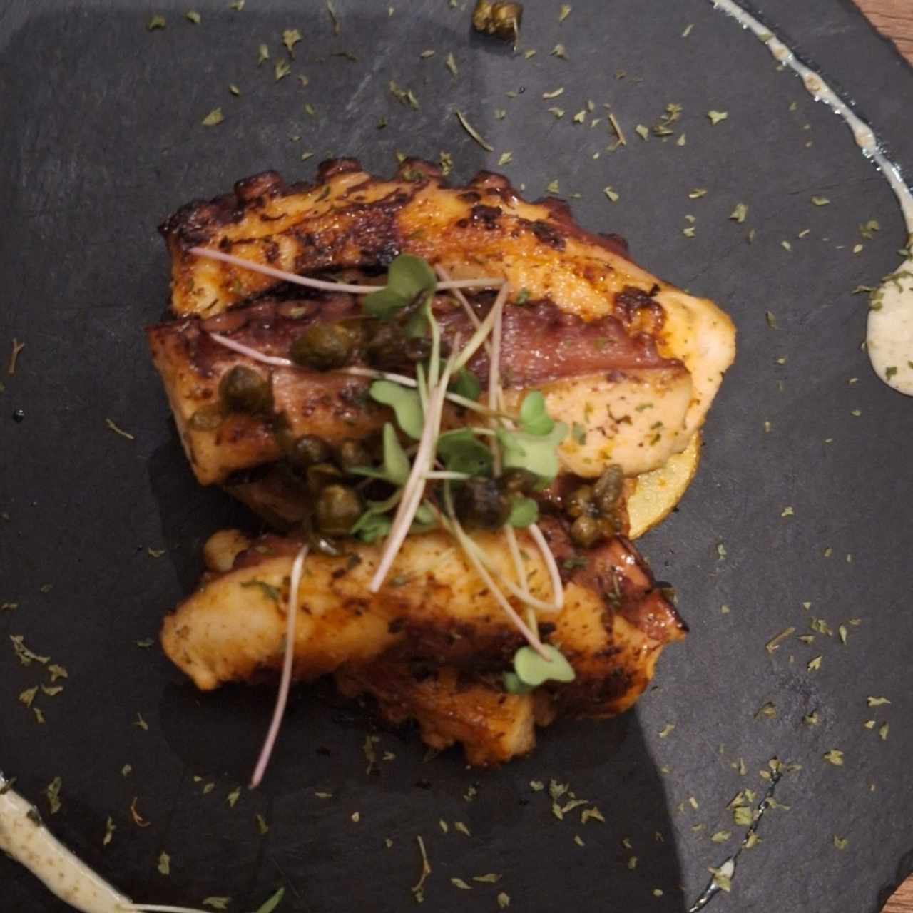 Pulpo al carbón 