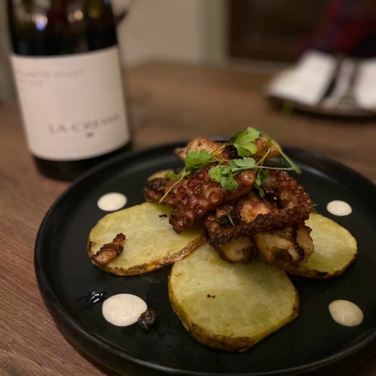 Pulpo al carbón 
