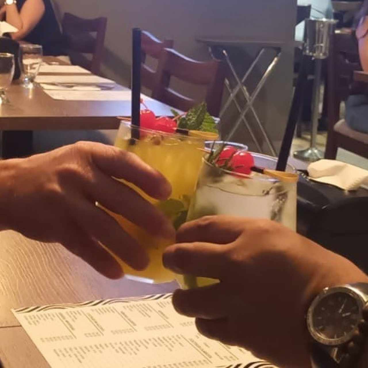 Margarita de Maracuya y Caipirinha 