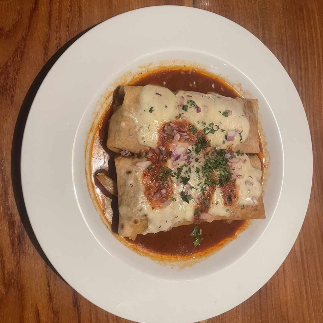 Enchiladas de pollo 
